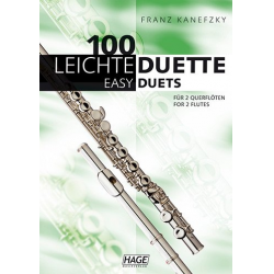100 Leichte Duette für 2 Querflöten - Franz Kanefzky