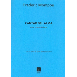 Cantar del alma : - Federico Mompou y Dencausse