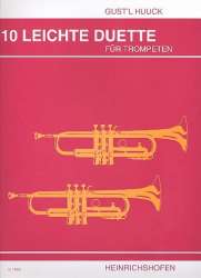 10 leichte Duette : für 2 Trompeten - Gustl Huuck