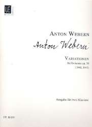 Variationen op.30 für Orchester : - Carl Maria von Weber