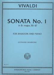 Sonata No. 1 in B flat Major - Fagott und Klavier - Antonio Vivaldi