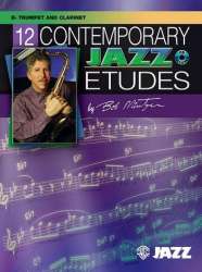 12 contemporary jazz etudes (+CD) : for - Bob Mintzer
