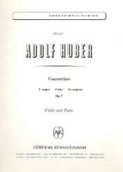 Concertino F-Dur op.7 - Adolf Huber