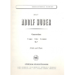 Concertino F-Dur op.7 - Adolf Huber