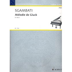 Mélodie de Gluck : - Giuseppe Sgambati