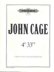 4' 33'' : for any instrument - John Cage