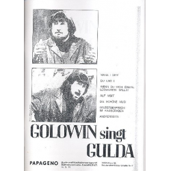 Golowin singt Gulda : für Gesang, - Friedrich Gulda