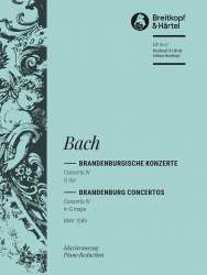 Brandenburgisches Konzert Nr.4 G-Dur : - Johann Sebastian Bach / Arr. Ulrich Haverkampf