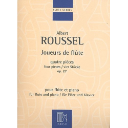 Joueurs de flute op. 27 : für Flöte und - Albert Roussel