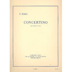 Concertino : pour trompette en ut - Eugène Bozza