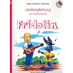 Der große Fridolin - Liedbegleitung (+CD) : - Hans Joachim Teschner