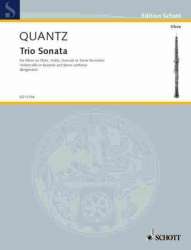 Trio Sonata G major : for oboe, - Johann Joachim Quantz