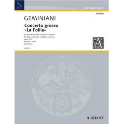 La Follia : Concerto Grosso nach - Francesco Geminiani
