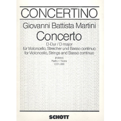 Concerto D-Dur : für Violoncello - Giovanni Battista Martini