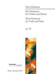3 Romanzen op.22 : - Clara Schumann