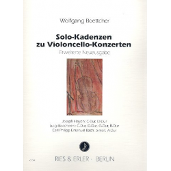Solo-Kadenzen zu Violoncello-Konzerten : - Wolfgang Boettcher