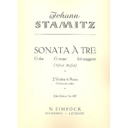 Sonata a tre G-Dur : - Johann Stamitz