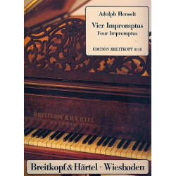 4 Impromptus : für Klavier - Adolf Henselt