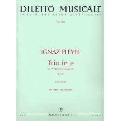 Trio in E B 407 - Ignaz Joseph Pleyel