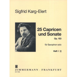 25 Capricen und Sonate op.153 - Sigfrid Karg-Elert