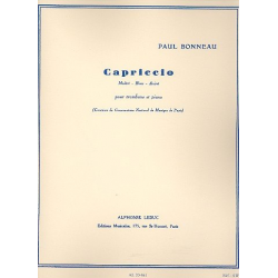 Capriccio : pour trombone et piano - Paul Bonneau