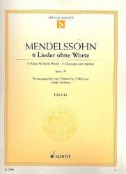 6 Lieder ohne Worte op.19 : für Klavier - Felix Mendelssohn-Bartholdy