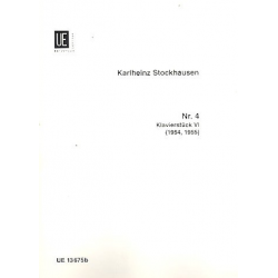 Nr.4 : Klavierstück 6 - Karlheinz Stockhausen