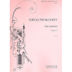 Sarcasmen op.17 : für Klavier - Sergei Prokofieff