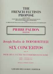 6 Konzerte op.38 Band 1 (Nr.1-3) : - Joseph Bodin de Boismortier