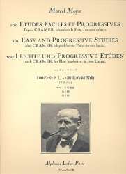 100 études faciles et progressives d'après Cramer vol.2 - Johann Baptist Cramer / Arr. Marcel Moyse