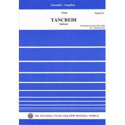 Sinfonia aus Tancredi : für Violine und Klavier -Gioacchino Rossini