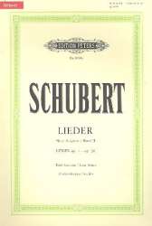 Lieder Band 2 : für tiefe - Franz Schubert