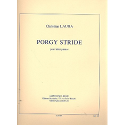 Porgy Stride : pour 2 pianos - Christian Lauba