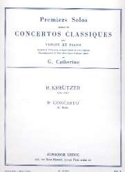 Solo no.1 du concert no.9 pour violon - Rodolphe Kreutzer