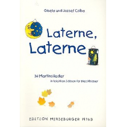 Laterne Laterne für Blechbläserensemble Ausgabe für Posaune (wenn Trp in C) - Gisela Csiba / Arr. Jozsef Csiba