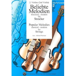 Beliebte Melodien Band 3 - 2. Violine -Diverse / Arr.Alfred Pfortner