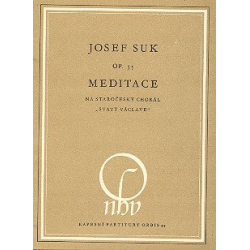 Meditation op.35a : für Streichorchester - Josef Suk