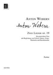 2 Lieder op.19 : - Anton von Webern