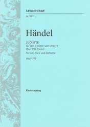 Jubilate für den Frieden von Utrecht - Georg Friedrich Händel (George Frederic Handel) / Arr. Ulrich Haverkampf