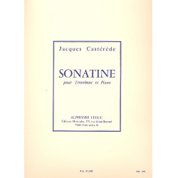 Sonatine : pour trombone et piano - Jacques Castérède