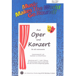 Aus Oper und Konzert - Stimme 1+2 in C - Oboe / Violine / Glockenspiel -Alfred Pfortner