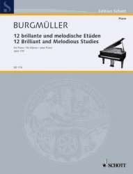 12 brillante und melodische Etüden - Friedrich Burgmüller