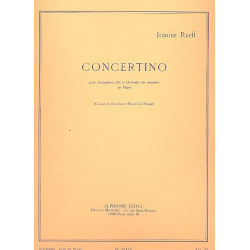Concertino pour saxophone alto - Jeanine Rueff