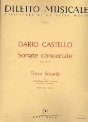 Terza Sonate : für 2 Blockflöten - Dario Castello