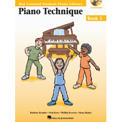 Piano Technique Book 3 (Book/CD) - Mona Rejino
