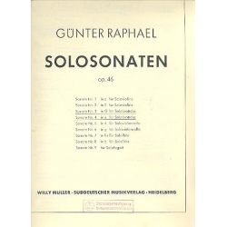 2 Sonaten op.46 : für Viola - Günter Albert Rudolf Raphael