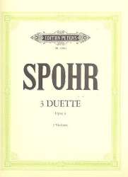 3 Duette op.3 : für 2 Violinen - Louis Spohr
