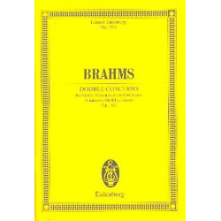 Konzert a-Moll op.102 : für Violine, - Johannes Brahms