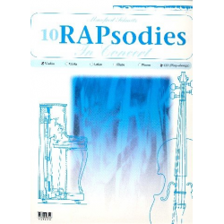 10 RAPsodies in Concert (+CD) : - Manfred Schmitz