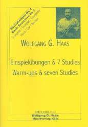 Basisübungen Band 2 : Einspielübungen und 7 studies - Wolfgang G. Haas